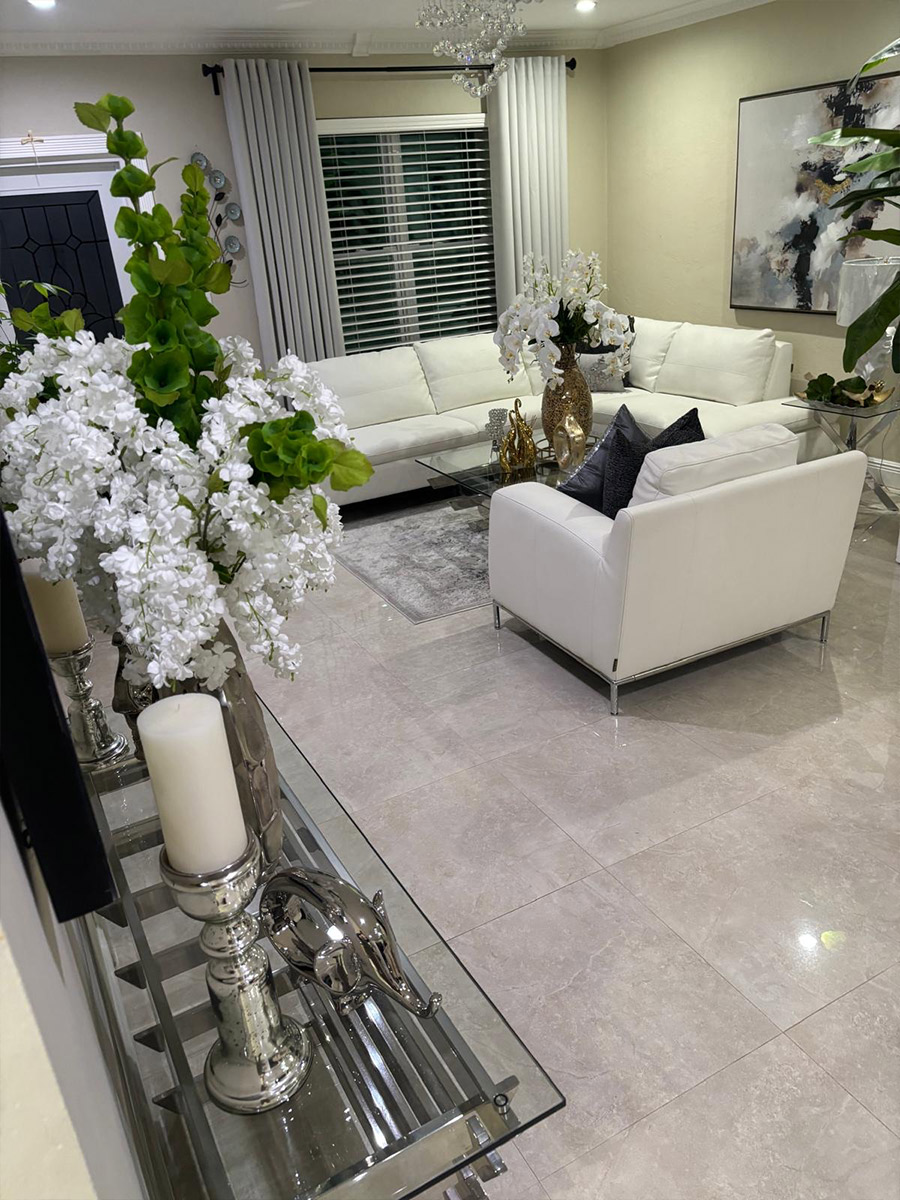 Holiday cleaning preparation